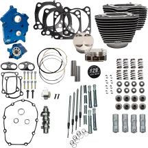 129" Power Package for M8 — 4.32" bore, 4-3/8" stroke, 11.0:1 compression