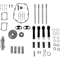Kit de árbol de levas 496 con tubos de varilla de empuje — Serie 496, accionamiento por engranajes