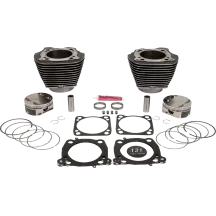 Kit de cilindro — 4,25" de diámetro, carrera 4,625", 131 cu in, Granito negro