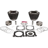 Kit de cilindro — 4,25" de diámetro, carrera 4,625", 131 cu in, Granito negro