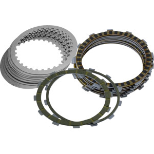 Kit de embrague — Fibra de carbono, acero