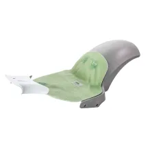 Rear Fender Kit — Steel, raw