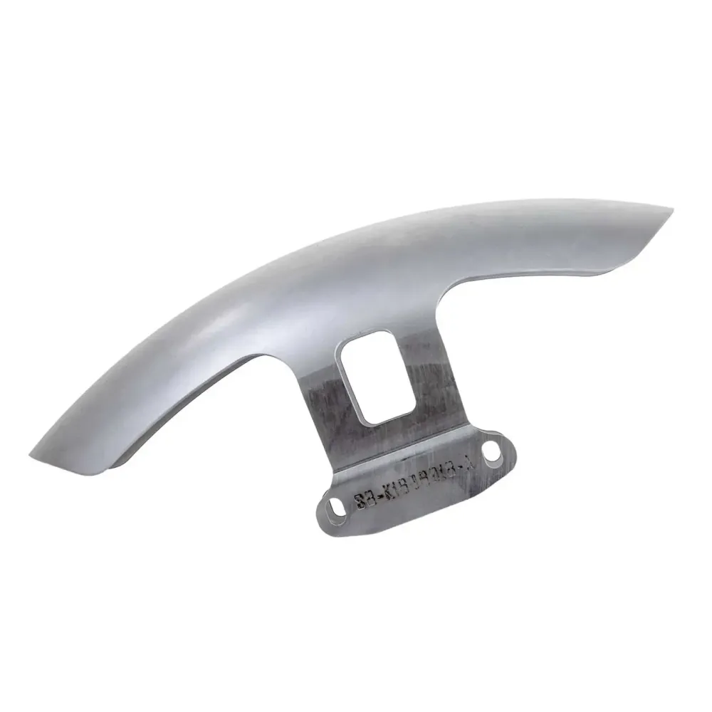 Front Fender Steel Short Cut — Raw