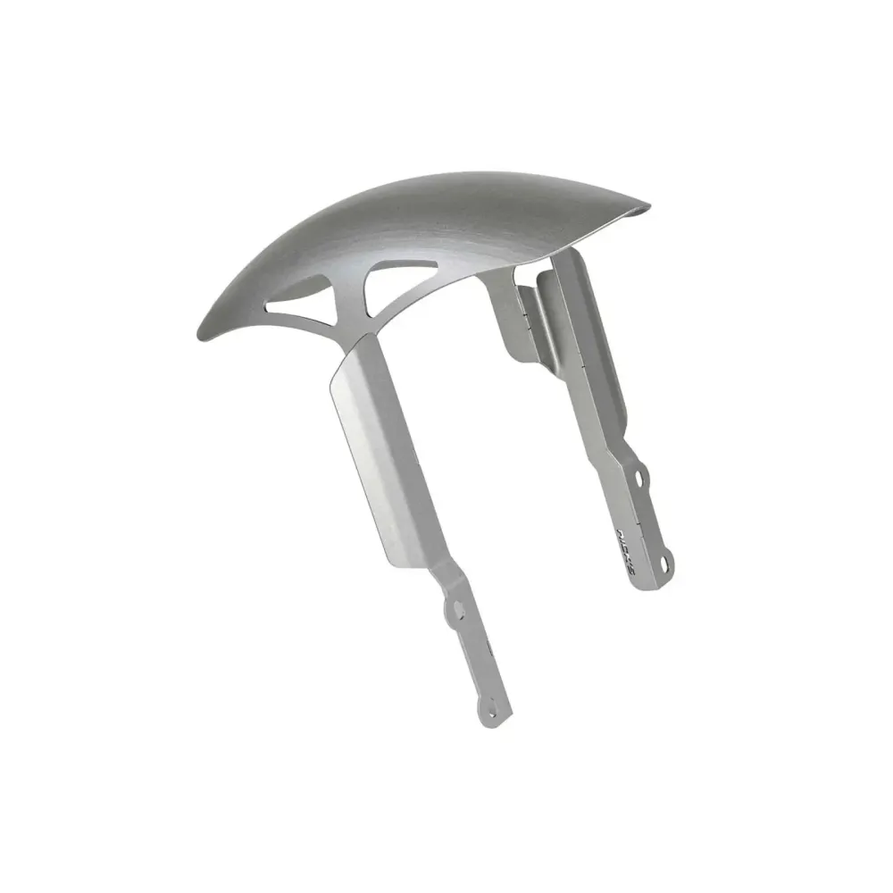 Front Steel Fender — 2.5 mm steel, 110/90-19, Raw