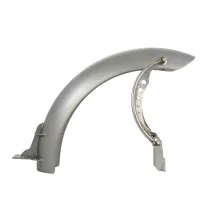 Rear Fender "Boober" — Raw finish, steel