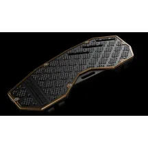 Reposapiés — Montaje por pernos, Negro