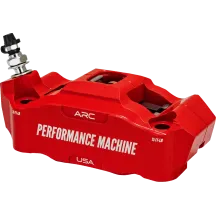 Pinza de freno delantera Race Series de montaje radial con tecnología ARC — 108 mm separación de pernos, Rojo