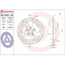 Rotor de freno fijo Serie Oro Prime Line — 292 mm, 5 mm espesor, 82.5 mm círculo de pernos, 5 agujeros, perforado