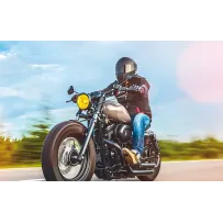 PRIME Serie Oro Rotor de freno de disco flotante — 292 mm, Dos piezas (flotante), Negro/Plata