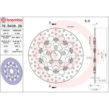 Rotor de freno fijo Serie Oro Prime Line — 292 mm diámetro exterior, 5 mm espesor, 82.5 mm círculo de pernos, 5 agujeros