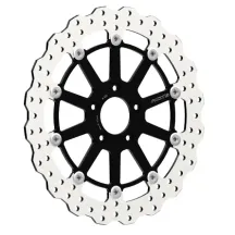 Disco de freno flotante con diseño Wave — 292 mm ext., 56,4 mm int., Negro