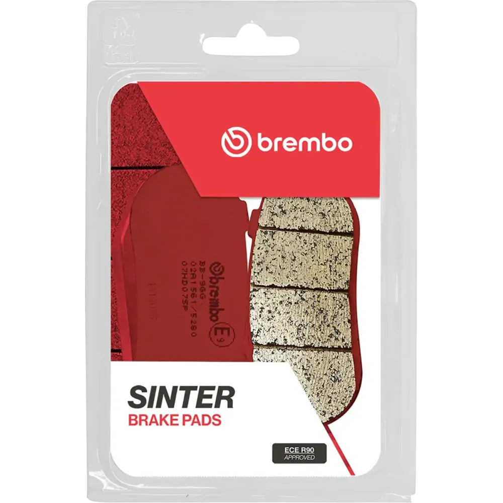 PRIME Sinter SP Brake Pads — Thickness 7.4 mm, Width 52.4 mm, Length 127.1 mm