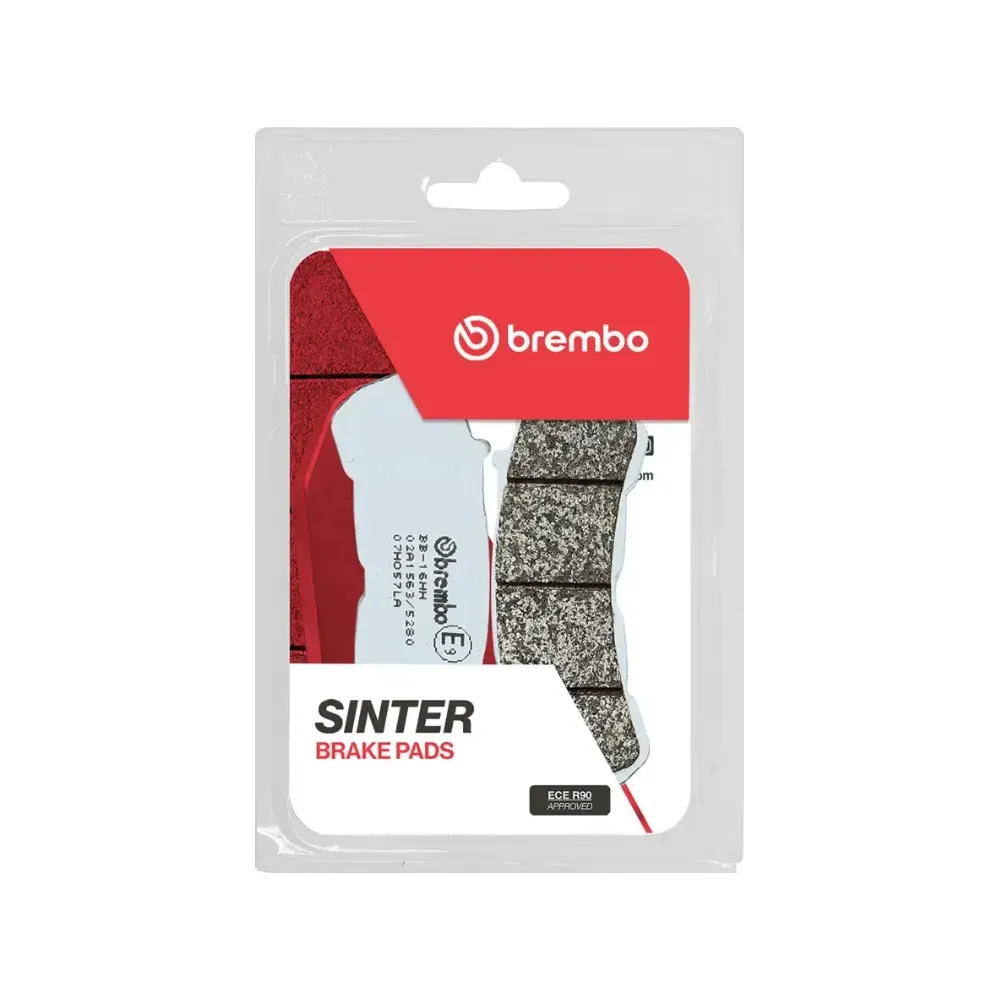 Brake Pad Sinter LA Prime Line — Length 117.6 mm, Thickness 8.8 mm