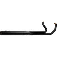 Sistema de escape 2-into-1 Sidewinder — silenciador 4-1/2", negro