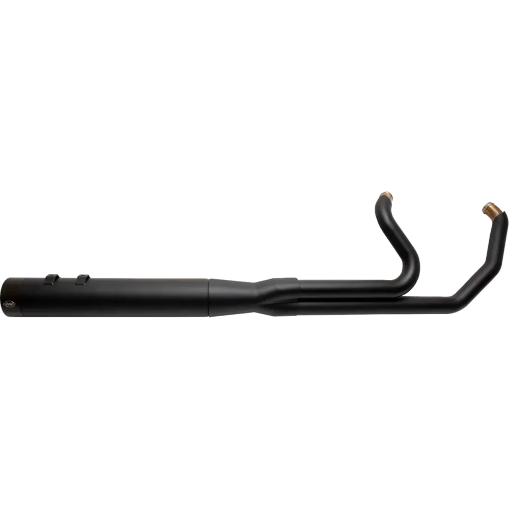 Sistema de escape 2-into-1 Sidewinder — silenciador 4-1/2", negro