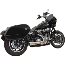 2-into-1 Ripper Exhaust System — Stainless, 18 mm O2