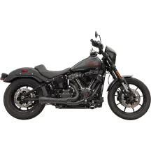 2-into-1 The Ripper Exhaust System — 2-into-1 system, Black, 18 mm oxygen sensor