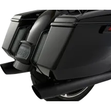 Panel de relleno para luces traseras — Harley-Davidson®, negro, lente ahumada