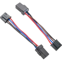 Adaptador de cableado — 4 pines a 6 pines, negro