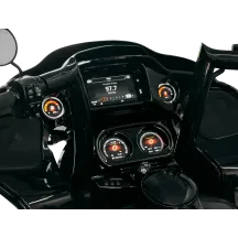 HD-03X | Juego de indicadores TFT — 95 mm × 70 mm × 51 mm, negro