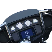 HD-03X | Juego de indicadores TFT — 95 mm × 70 mm × 51 mm, negro