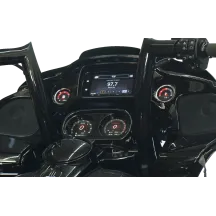 HD-03X | Juego de indicadores TFT — 95 mm × 70 mm × 51 mm, negro