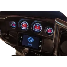 HD-03X | Juego de indicadores TFT — 95 mm × 70 mm × 51 mm, negro