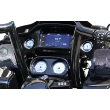 HD-03X | Juego de indicadores TFT — 95 mm × 70 mm × 51 mm, negro