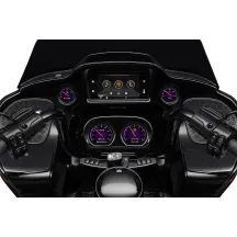 HD-03X | Juego de indicadores TFT — 95 mm × 70 mm × 51 mm, negro