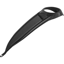 Panel del depósito — Fibra de carbono negra brillante, Llenado central