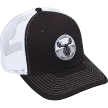 MUD Badge Hat — One Size, Snapback, Black