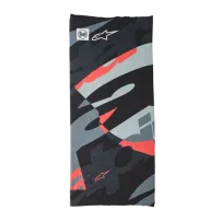 BUFF® Mogress Tubo de Cuello — Talla única, Negro, Rojo fluorescente