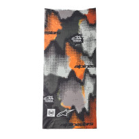 BUFF® Nazca Neck Tube — One Size, Gray, Fluorescent Orange