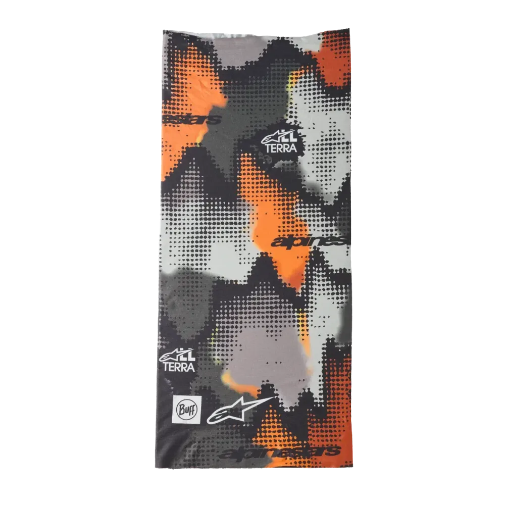 ALPINESTARS (CASUALS) NECKTUBE BUFF NAZCA GRAY/ORANG