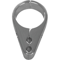 Abrazadera de cable — 31.8 mm (1-1/4"), Cromo