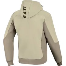 Radium Tech Sudadera con capucha — M, Marrón claro