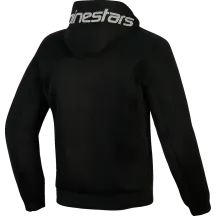 ALPINESTARS (ROAD) JKT/HOODIE CHROME SUPERAIR BLA