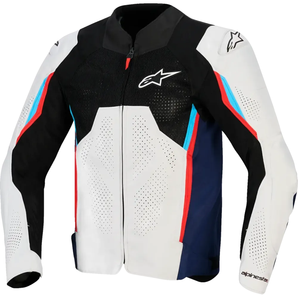 Chaqueta AST v3 Air — Talla M, Corte deportivo, Plata