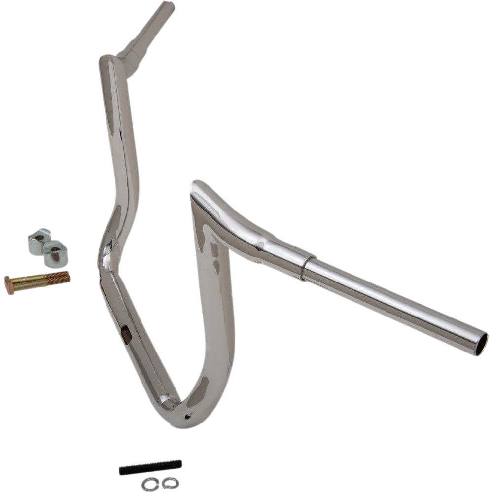 1-1/2" Grande Prime Ape Hanger Handlebar — 38 mm clamp, 12" rise, 98 cm width, Chrome