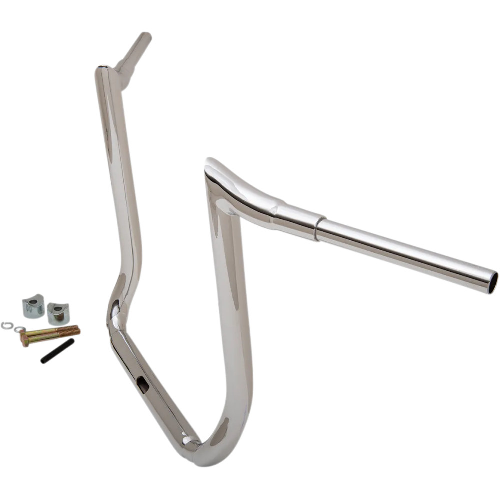 1-1/2" Grande Prime Ape Hanger Handlebar — 38 mm clamping, 16" rise, 38-1/2" width, Chrome
