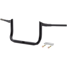 1-1/2" Grande Prime Ape Hanger Handlebar — 1-1/2" clamp, 10" rise, 38-1/2" width, Black gloss
