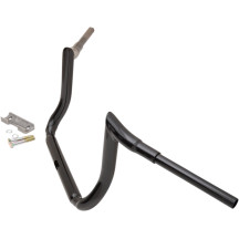 1-1/2" Grande Prime Ape Hanger Handlebar — 1-1/2" clamp, 10" rise, 38-1/2" width, Black gloss