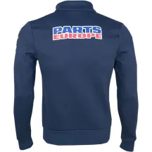 Parts Europe Sudadera con cremallera — L, azul oscuro