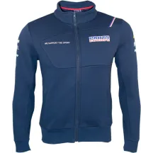 Parts Europe Sudadera con cremallera — L, azul oscuro