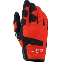 ALPINESTARS (ROAD) GLOVE IGNITE RED TANGERINE/BLA