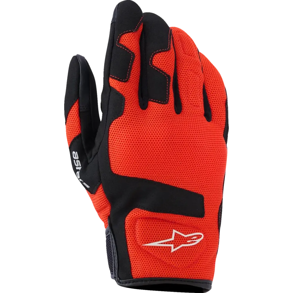 ALPINESTARS (ROAD) GLOVE IGNITE RED TANGERINE/BLA
