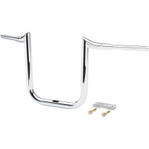 1-1/2" Grande Prime Ape Hanger Handlebar — 38 mm clamp, 14" rise, 36" width, Chrome