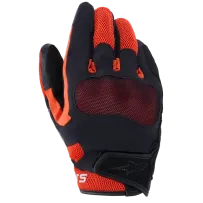 Guantes Mogress Airflow — Talla M, Puño corto, Negro