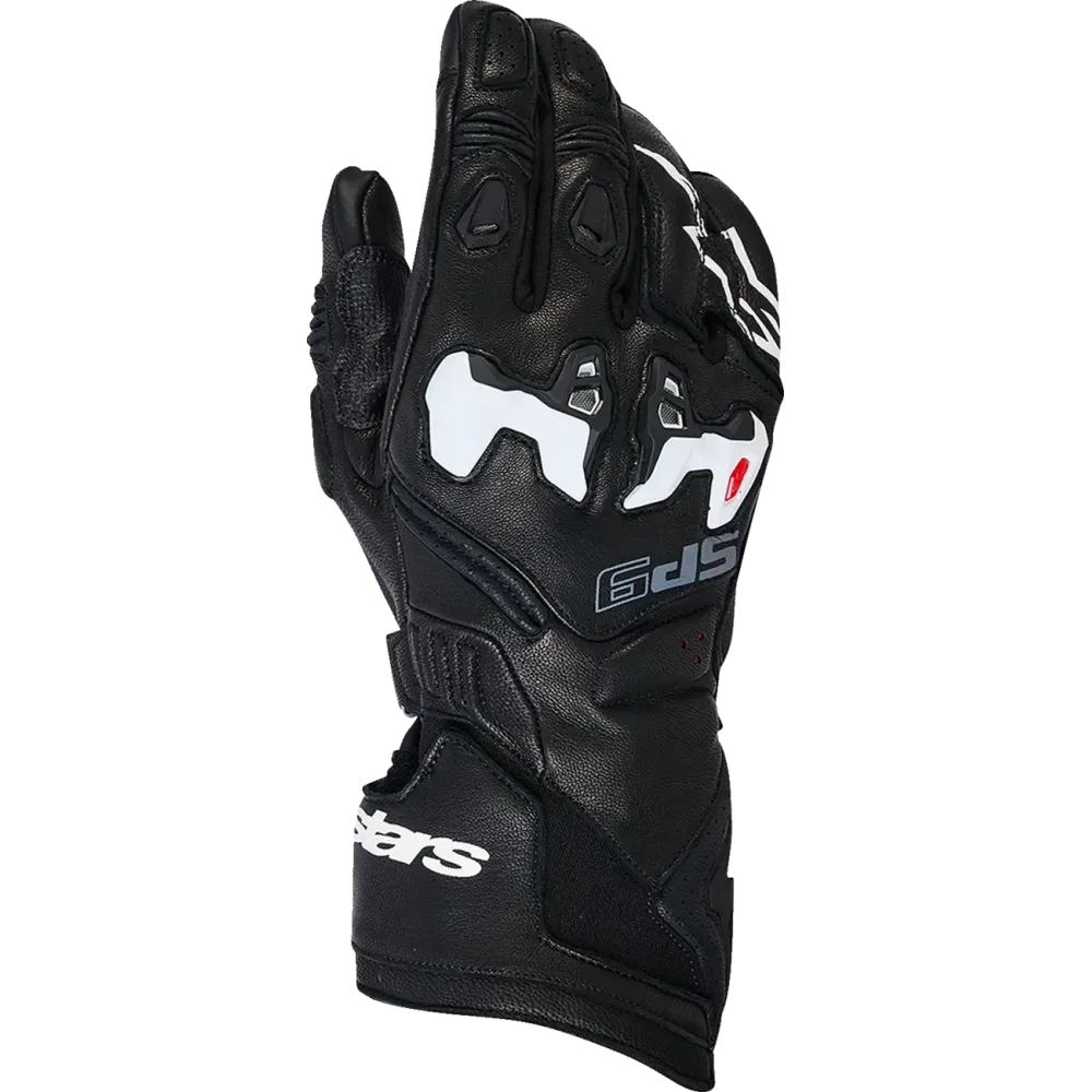 ALPINESTARS (ROAD) GLOVE SP-9 BLACK/WHITE 3XL