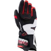 ALPINESTARS (ROAD) GLOVE SP-9 BLACK/WHITE/RED L